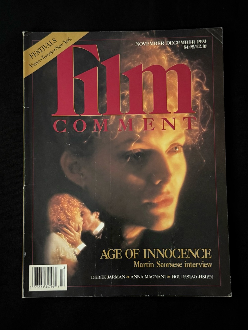 Film Comment Magazine - Age of Innocence Cover November-December 1993